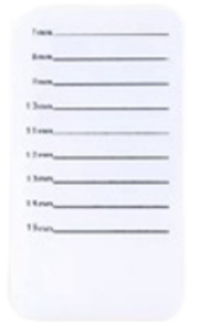 PALETA ACRILICO PESTAÑAS